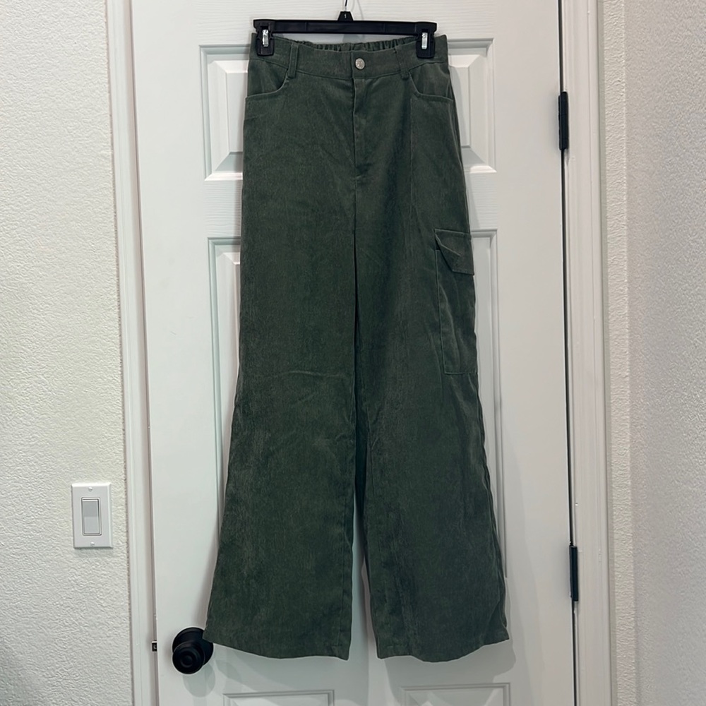 Shein Corduroy Wide Leg Pant